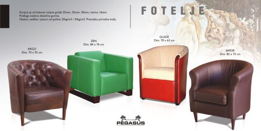 Pegasus “Club” fotelje